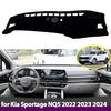 Anti-Slip Dashboard Cover Protective Pad Car Accessories Sunshade Carpet for Kia Sportage NQ5   2024