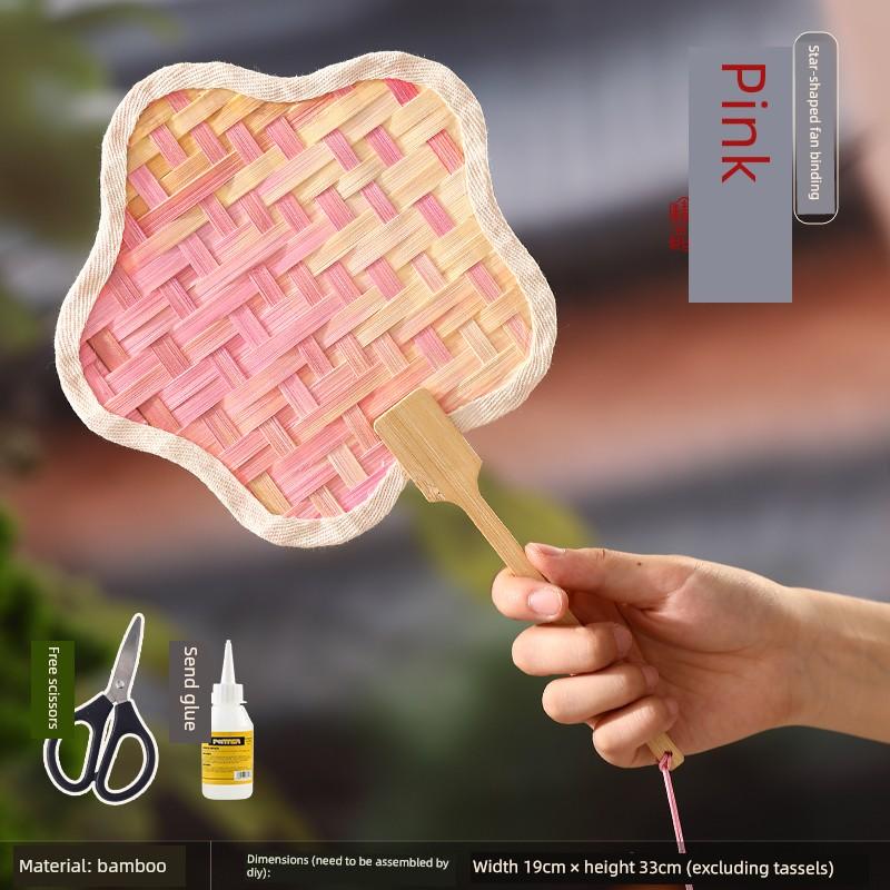 Traditional Chinese Style Fan with Ancient Fairy Spirit, Portable Handmade DIY Fan for Children, Classical Opera Fan, Chinese Traditional Heritage