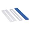 Guitar Fret Repairing Tool Set Stainless Steel Fretboard Guard Protector & Fretwire File Sanding