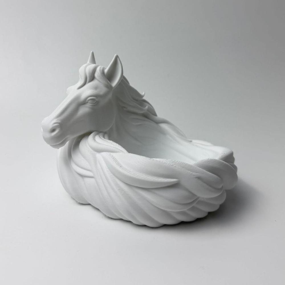Animal Shaped Horse Storage Bowl 3D Printing Jewelry Storage Tray Tabletop Display