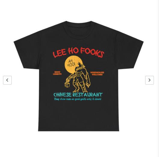 

Vintage Lee Ho Fooks Chinese Restaurant, Sure to be one of your favorites TShirt S