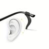 2pairs Silicone Glasses Anti-slip Ear Hook Holder Fixed Anti-slip Ear Hook Silicone Ear Holder Sunglasses, Matching Sports Accessories