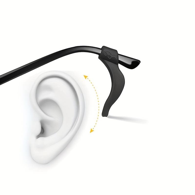 2pairs Silicone Glasses Anti-slip Ear Hook Holder Fixed Anti-slip Ear Hook Silicone Ear Holder Sunglasses, Matching Sports Accessories
