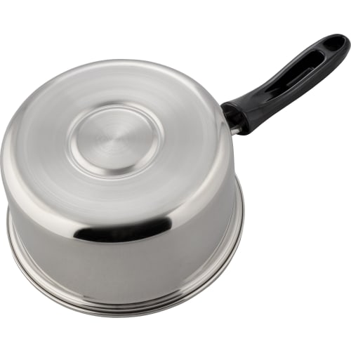 Wahei Freiz SR-8911, Made in Japan, 16cm Stainless Steel Triple-Layer Saucepan with Lid, SG Mark, Induction and Gas Compatible, Styler Luce