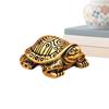 Turtle Statue Miniature Brass Animal Sculpture Collectible Prosperity Wealth Tortoise Figure Decorative Art For Bookshelf Table