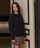 Belloel Classic Boucle Round Neck Knit Black