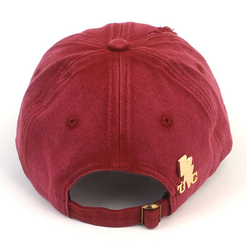 Universal Chemistry Washing Vintage Damage Red Ballcap Vintage Ball Cap