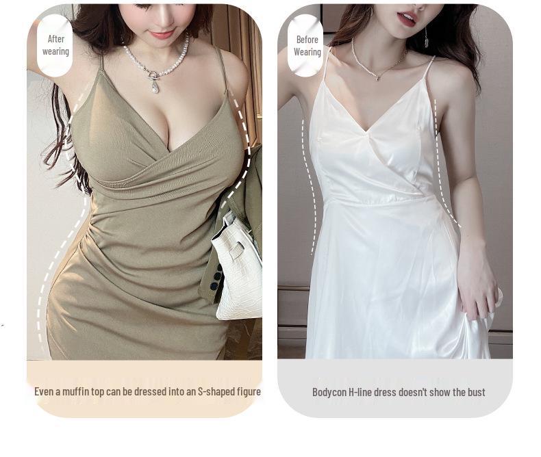 Women's Seamless Strapless Anti-Sagging Half-Cup Bra - Small Chest Enhancing, Non-Slip, Thickened, Sexy, Summer Style