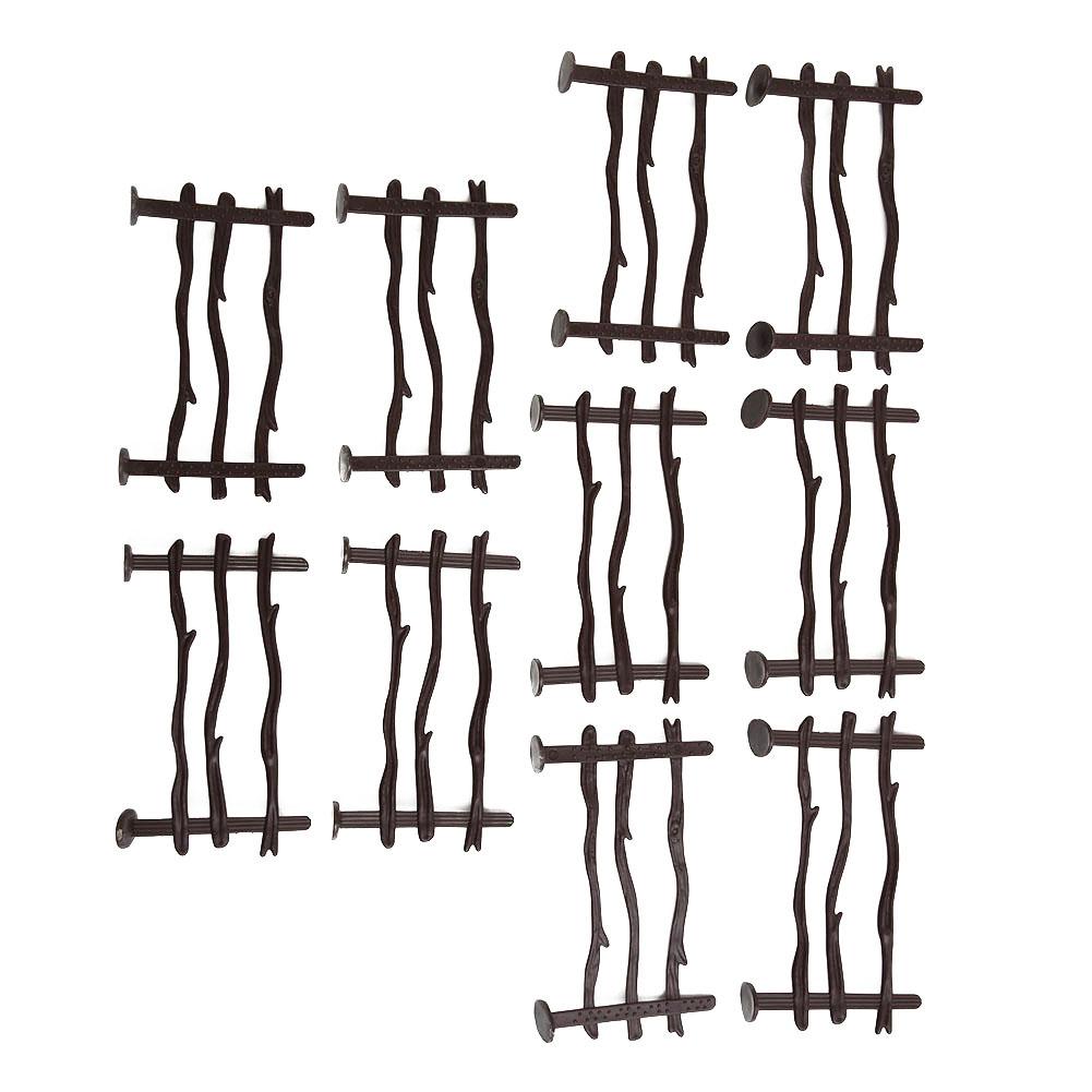 

10 шт./компл., модель украшения забора, имитация фермы, ранчо, сделай сам, песочный стол, аксессуары для забора, статическая труба, детская игрушка, 5 стилей CHINA