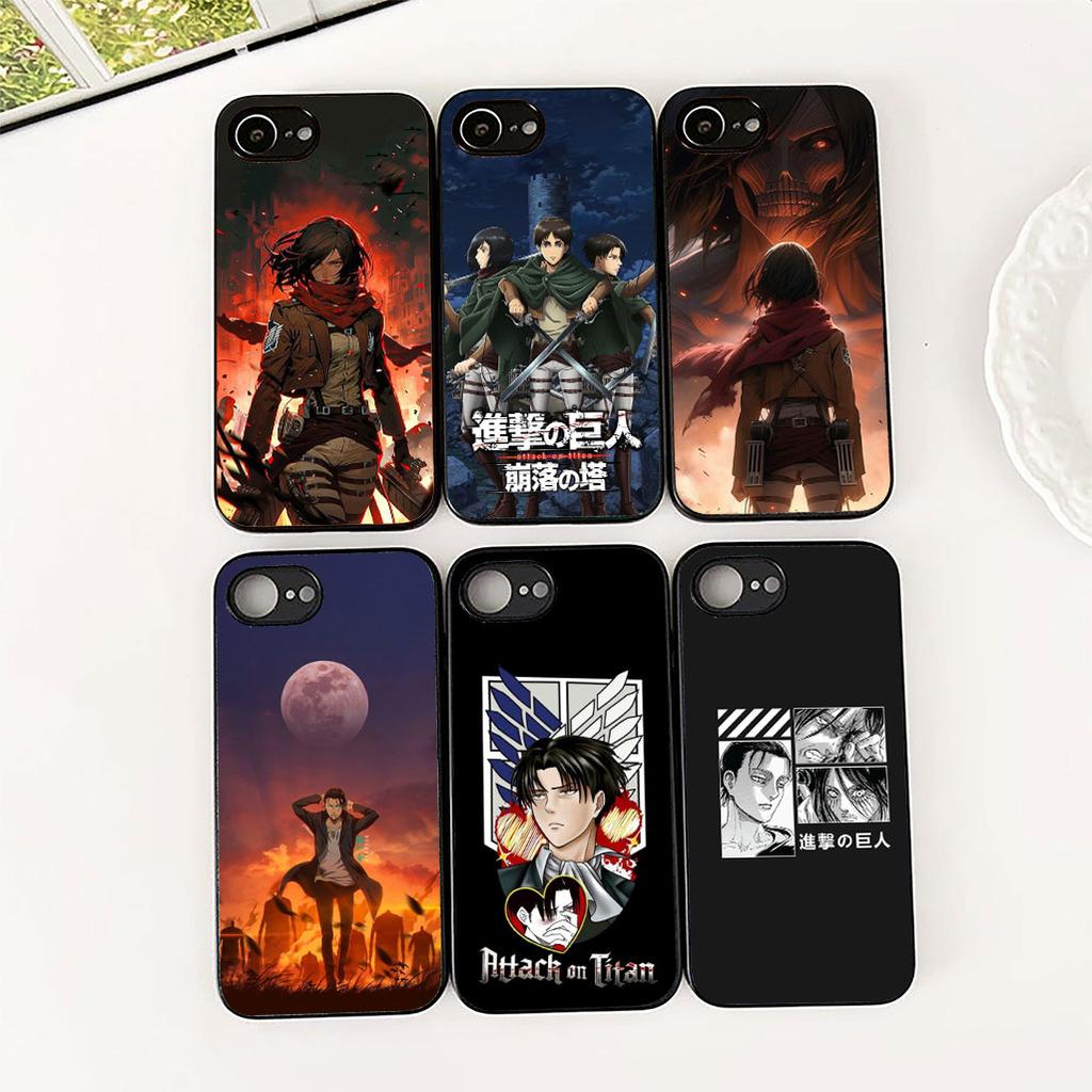 Levi Attack On Titan Eren Jaeger Phone Case for OPPO A80 A18 A16 A40 A17 A15 A38 A78 A79 A54 A57 A12 A60 4G 5G Protective Cover