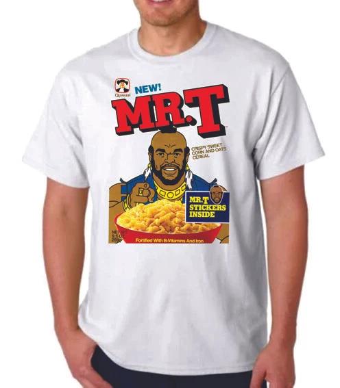 MR T CEREAL T-T-shirt / QUAKER GENERAL MILLS MONSTER FRANKEN BERRY BOO XL