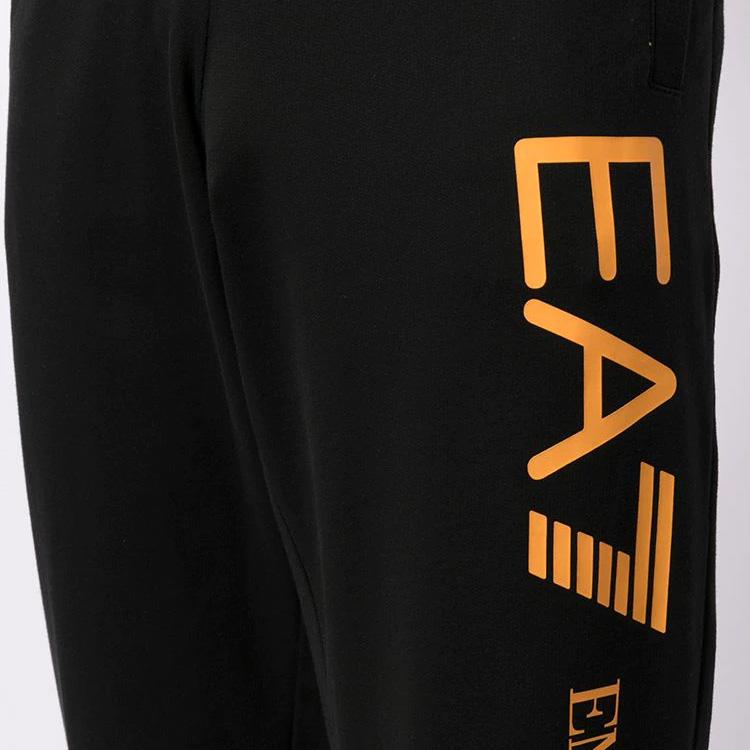 EMPORIO ARMANI EA7 Knitted Sweatpants Men's Black 8NPPC1-PJ05Z-1206