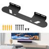 Universal Speaker Bracket Sound Bar Wall Mount Brackets Space Saving Hold Up To 30 Lbs Fits Most Soundbar Wall Mount Shelf