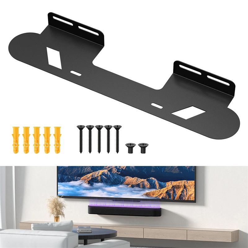 Universal Speaker Bracket Sound Bar Wall Mount Brackets Space Saving Hold Up To 30 Lbs Fits Most Soundbar Wall Mount Shelf