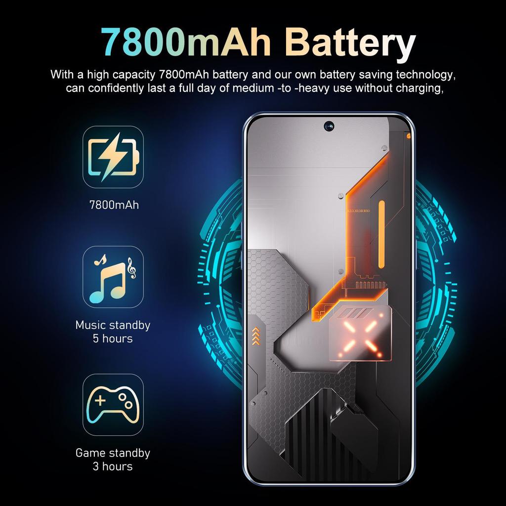 GT20 5G Smartphone: Cross-border, Super Large Screen, 16GB+1TB, Android