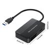 Memory Smart Card Reader 20cm Cable USB 3.0 Type C USB Card Reader 4 In 1 Flash Card Adapter SD TF CF MS