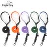 Waterproof Dog Leash with 2 Hooks for Walking,Adjustable for Traffic Control Safety Durable and Odor Proof for Medium Large Dogs