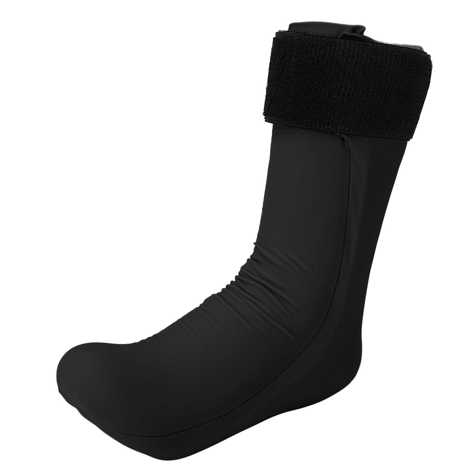 

Foot Gel Pack Wrap Reusable Cold Hot Compression Sock for Plantar Fasciitis Sprains Swelling чёрный