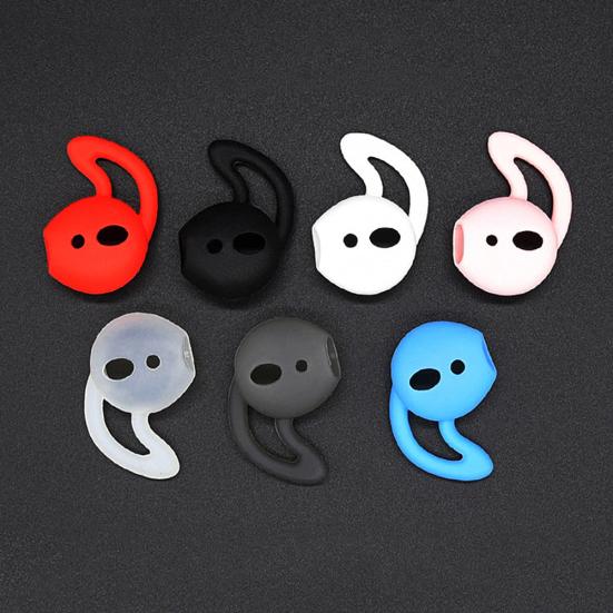 1 Pair Silicone Hook Protector Cover Anti-drop Ear Case for AirPods