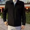 Jacket Business Casual Zipper Men's Slim Fit Top Cadre Senior Handsome Spring and Autumn