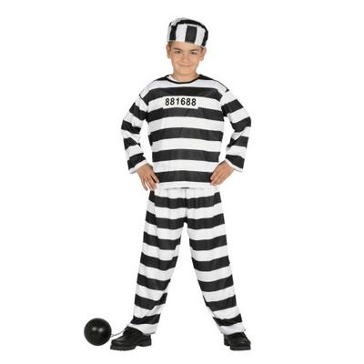 Fiestas Guirca Childrens/Kids Prisoner Costume