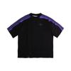 Adidas Originální X Youth Of Paris Logo Třípruhé Tričko v1 Unisex Top Černá IU3311