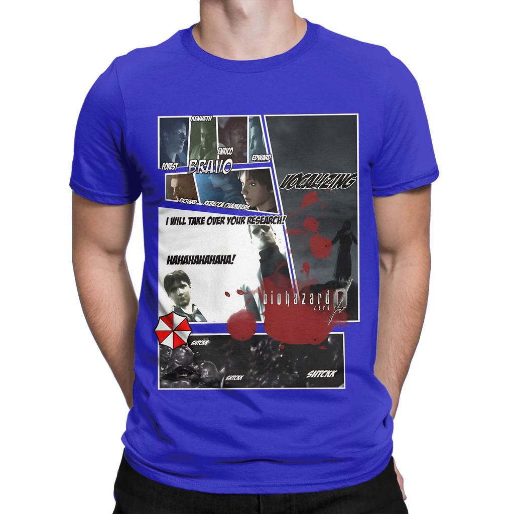 rResident Evil Zero Unisexga Style Novelty Graphic 100 Cotton TShirt rResident Evil CODEVeronica Tees Tops For Unisex