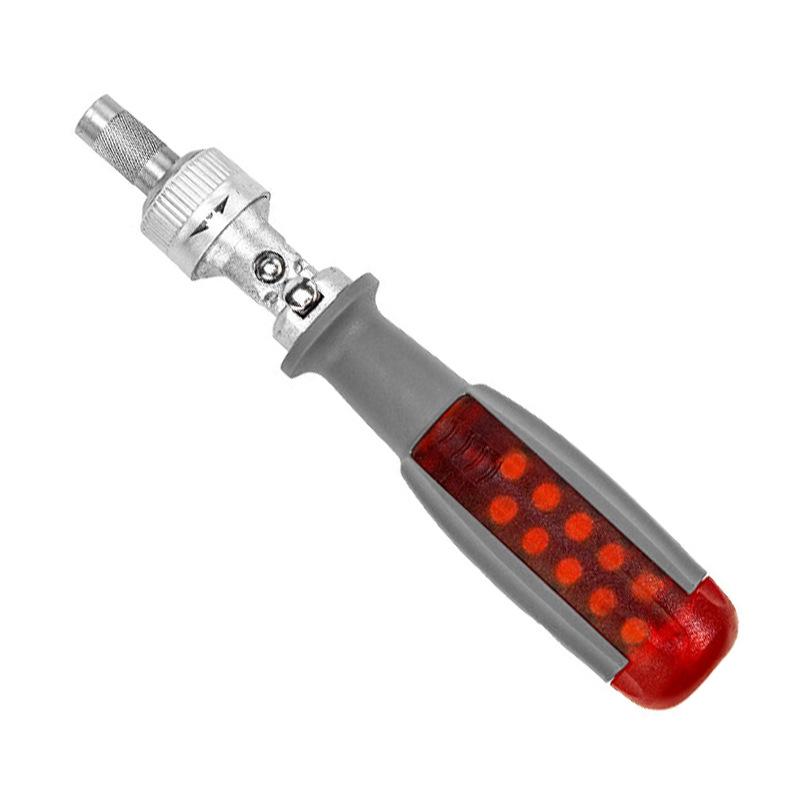 10-Piece Telescopic Ratchet Screwdriver Set - Bendable, Adjustable Phillips & Flathead Tools