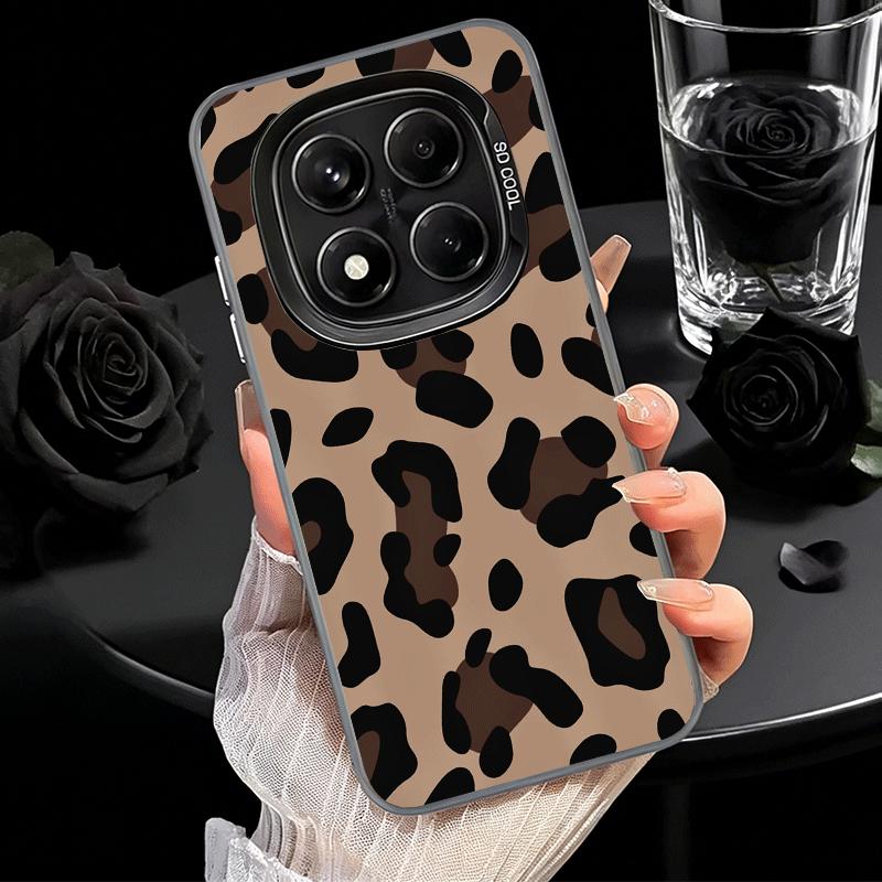 Leopard Print Trend Desgin Shockproof Phone Case for Xiaomi Redmi Note 15 14 13 12 Pro Plus 11 11S 11T 5G Cover Anti Fall Fundas