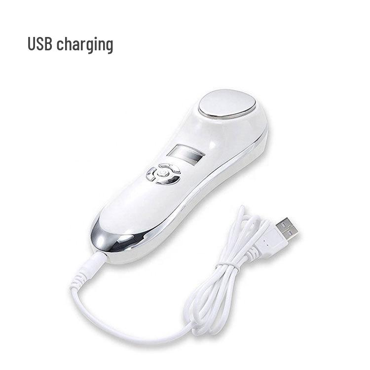 Rechargeable Hot & Cold Facial Massage Hammer – Vibration Beauty Tool for Home Use