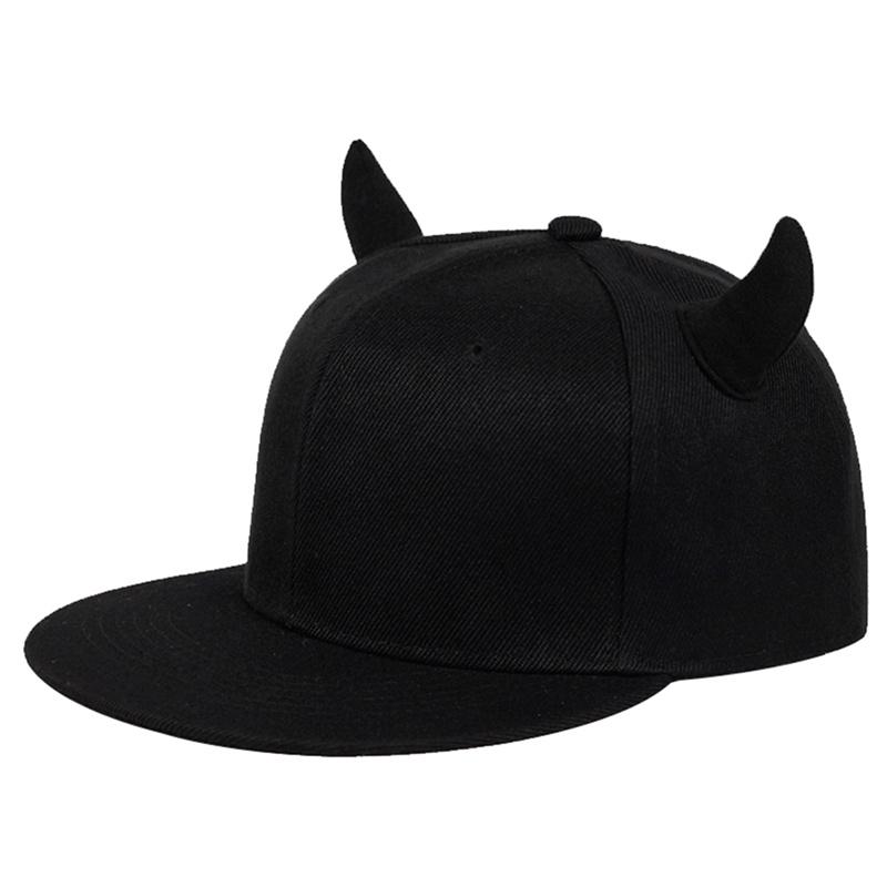 arrival unisex Horns snapback baseball cap hat adjustable cotton hip hop snapback hats fashion caps outdoo cap hats