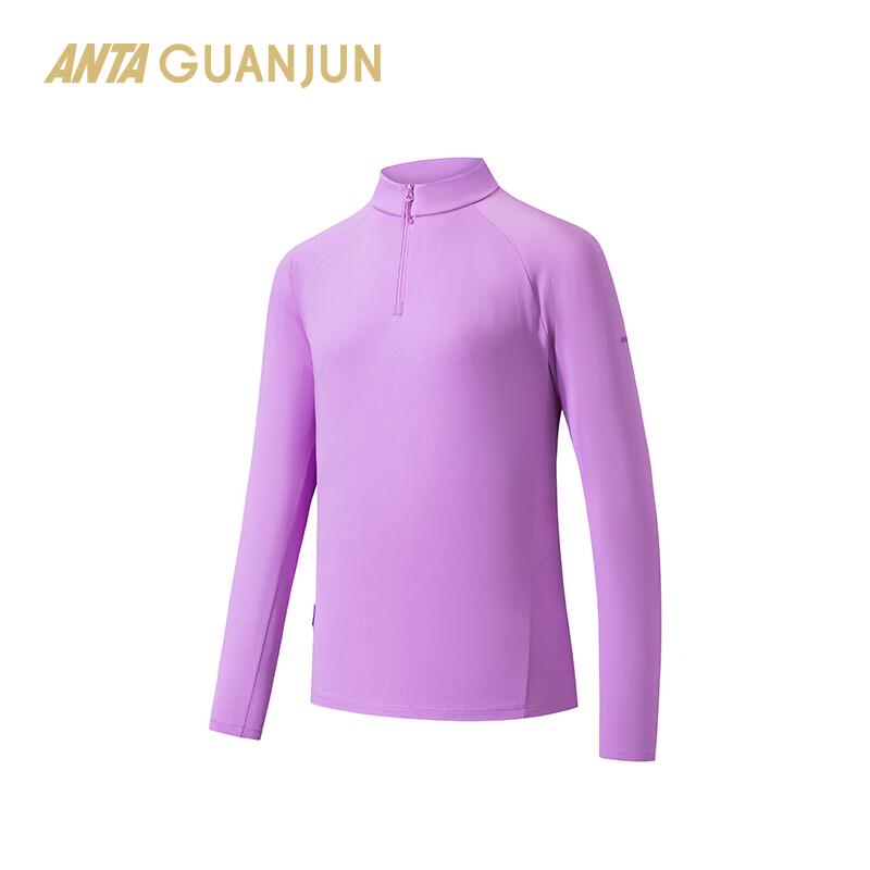 Anta Champion Women's Agility II Outdoor Hiking Long Sleeve Half-Zip T-shirt
