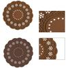 Silicone Pot Holder trivet Mat Nonslip Durable Heat Resistant Hot Pads Home Decor  Coasters Cup Insu