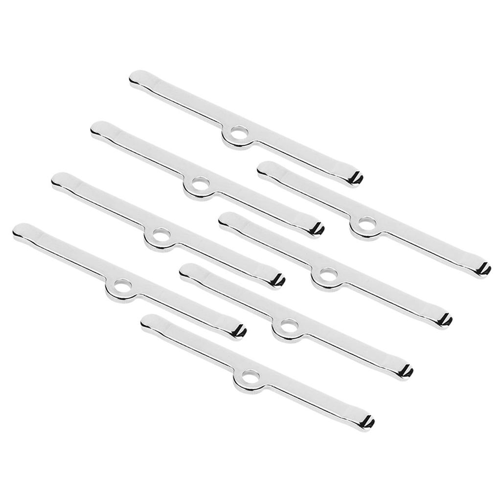 Chrome Valve Cover Spreader Bar Set for Chevrolet 283 305 327 350 Engine