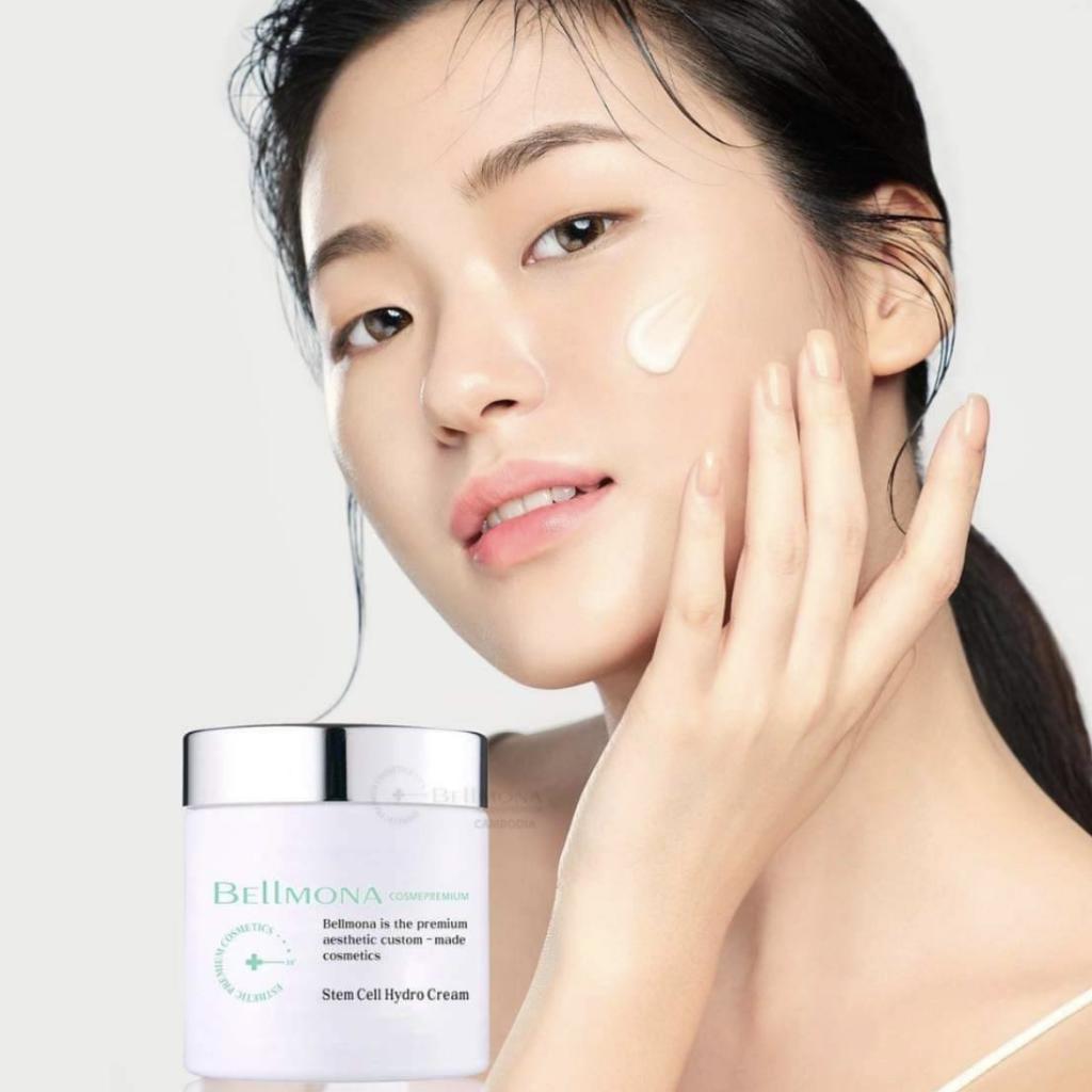 [BELLMONA] Stem Cell Cream Rich and Hydro Cream 100ml + Bio Signal Eye Cream 40ml Gift