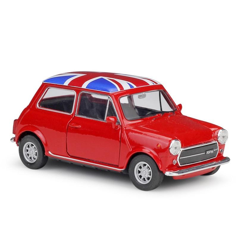 Buy Welly 1:36 Mini Cooper 1300 Pull Back Car Model Metal Alloy Toy Car ...