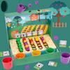 Vegetable Wooden Fruit Farm Color Recognition Sorting Game Kids Toy Educational