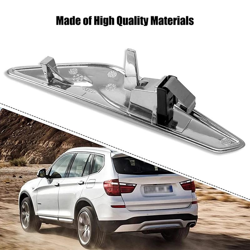 Für BMW X3 X4 F25 F26 Chrom Kotflügel Seitenblinker Blinker Leuchte Links oder Rechts Zierleiste Verkleidung 51117338569 51117338570