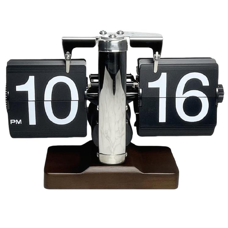 

Стильний цифровий годинник з перегортанням сторінок, на батарейках, з великим дисплеєм цифр, на батарейках, для сучасного інтер єру