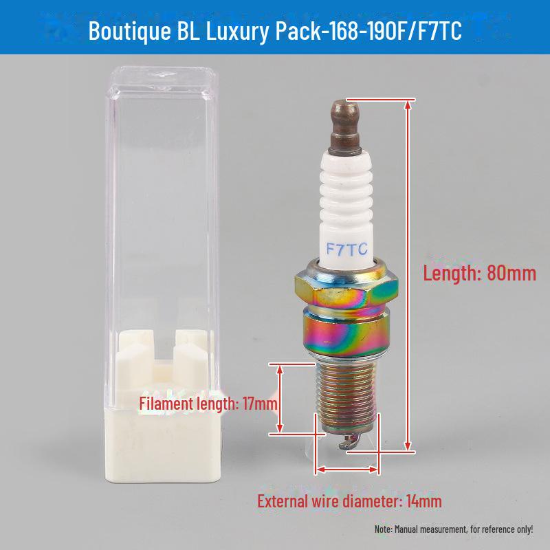 Bujii și duze 168F/190F pentru motoare de drujbă, generator și mașină de tuns iarba