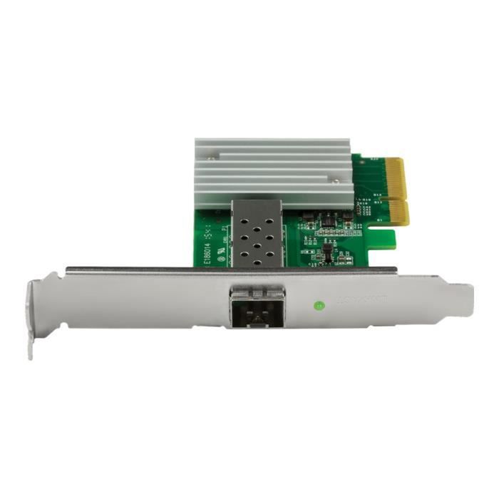 10Gb Ethernet Card - TRENDNET - TEG-10GECSFP - PCI Express 2.0 X4 - 1 Port - Fiber Optic