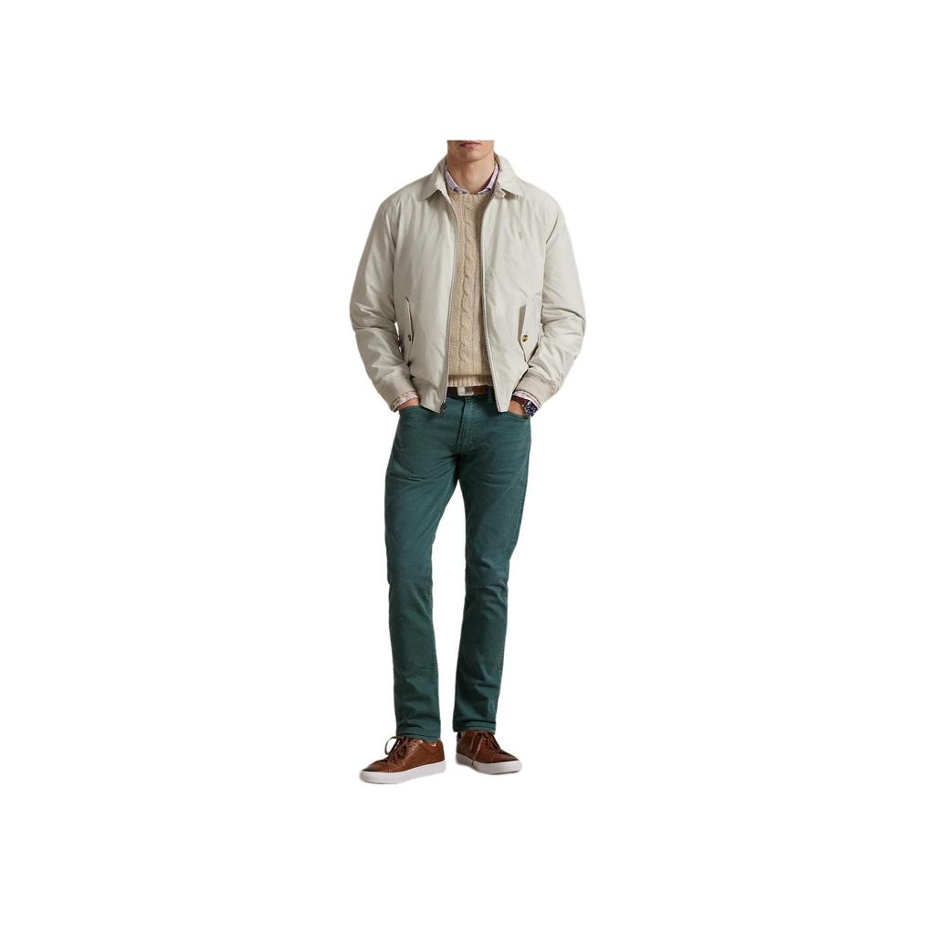 Polo Ralph Lauren The Southland Packable Lightweight Waterproof Jacket With Pony Embroidery Men Jacket Dove-Gray 710970434-006