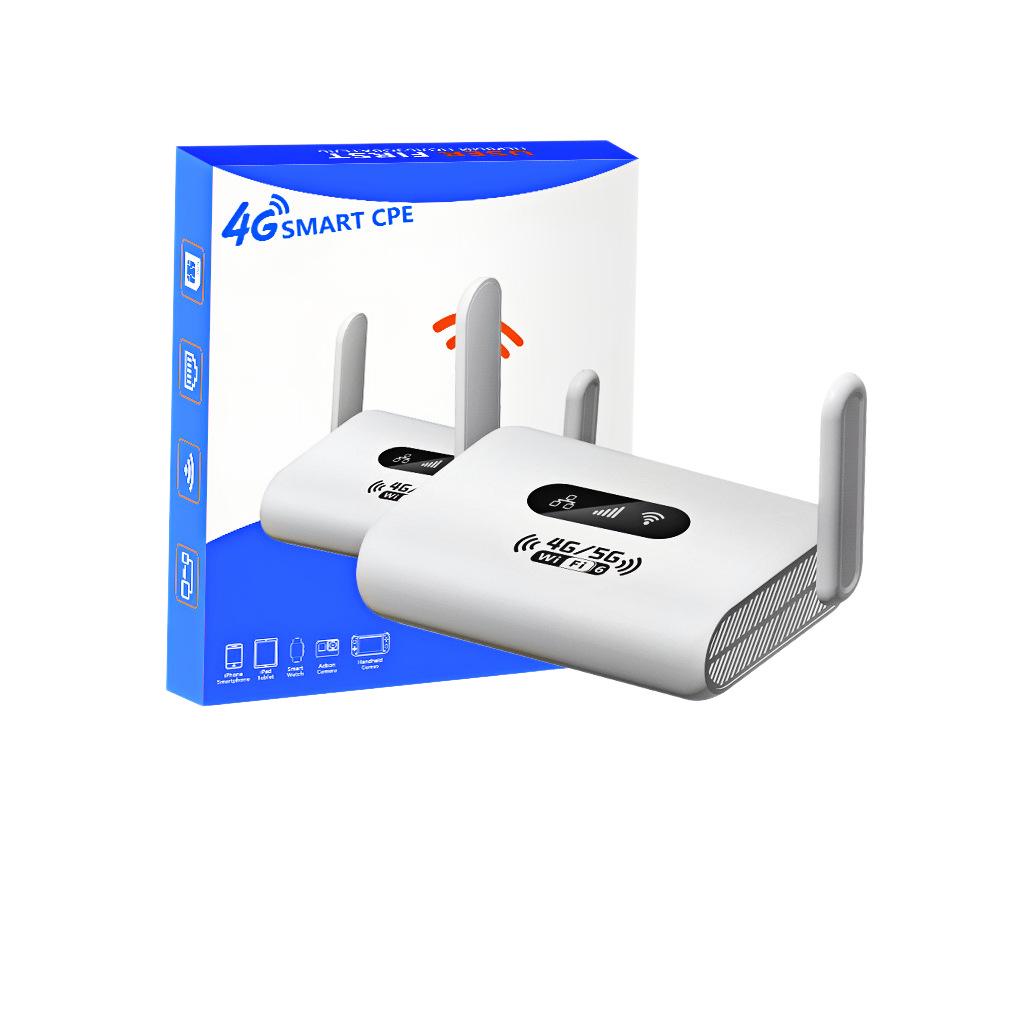 Russia 4G Mini CPE WiFi6 Router with SIM Card Support for Europe & Indonesia