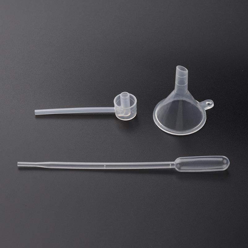 Multi-Functional Perfume Refill Tools Set Food Safe Plastic Syringe Dropper Funnel for Travel Small Bottle Refill