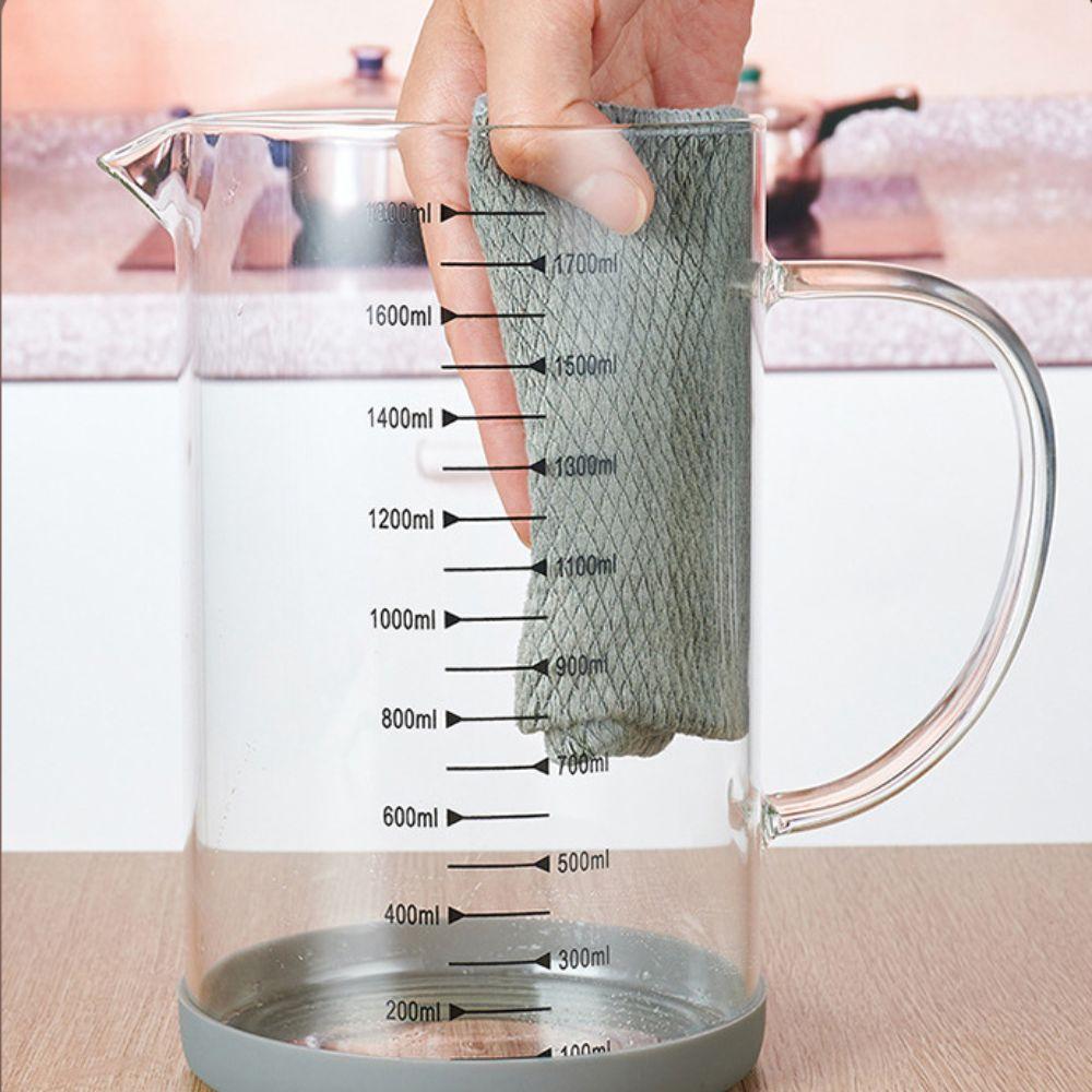 with Scale Oil Filter Container Fine Mesh Oil Filtration Can Kitchen Use