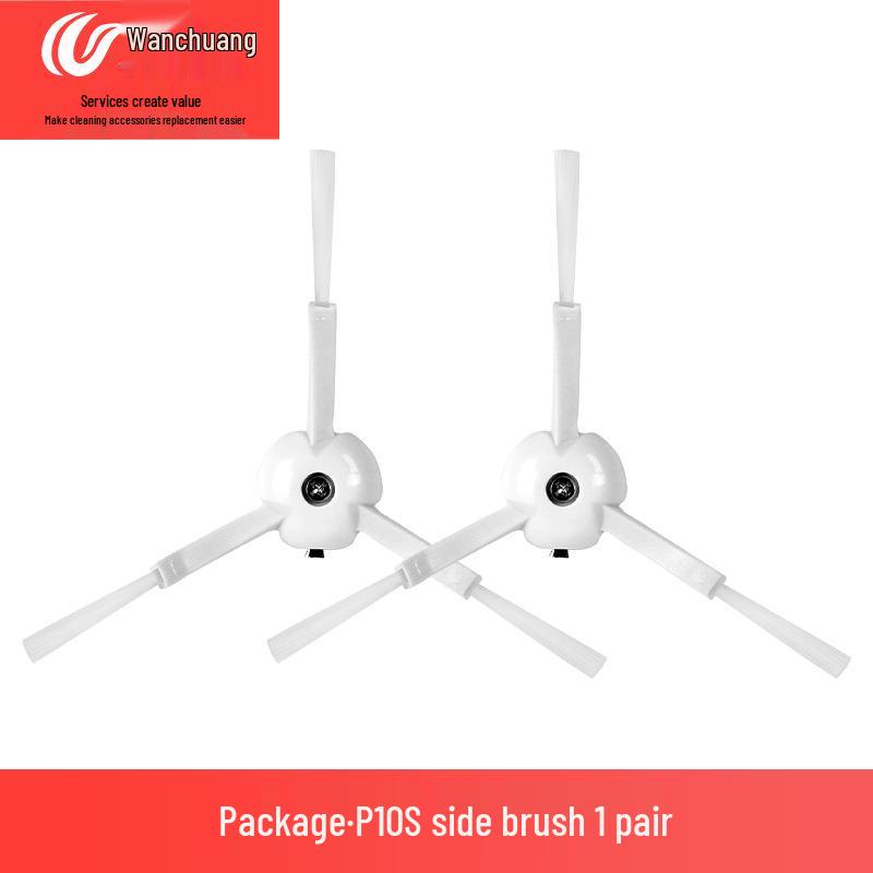 Roborock P10S/Q REVO MAXV Staubsaugerzubehör: Staubbeutel, Walzenbürste, Seitenbürste, Mopp, Filter.