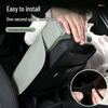 A-Segment Compact Car Armrest Box & Cup Holder Mat with Tissue Storage and Heightening Pad