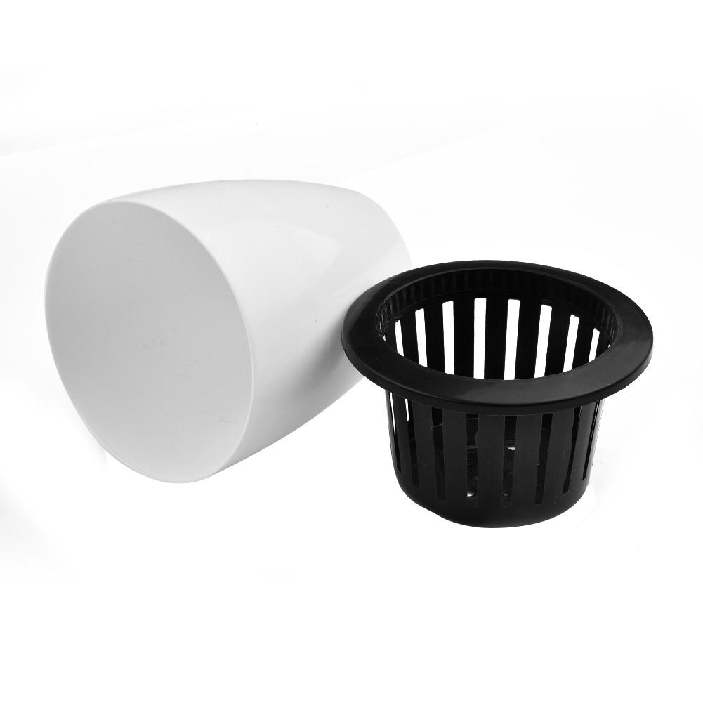 Líný květináč Imitace porcelánu Série Plastový samozavlažovací květináč Zelené rostliny Květináč pro domácí dekoraci