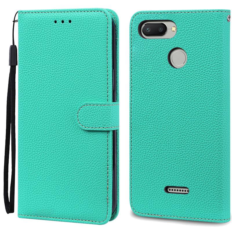 For Xiaomi Redmi 6A Case Redmi 6 Cover Soft Silicon Leather Wallet Flip Case For Xiaomi Redmi 6A 6 a Phone Case With Card Holder
