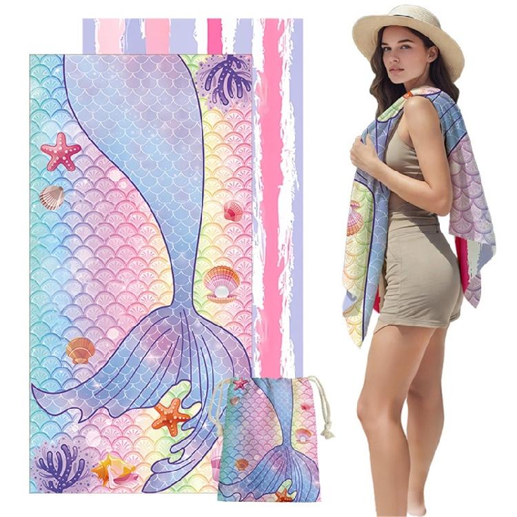 Large Size 80x160cm Microfiber Bath Towel Portable Quick Drying Beach Towel For Adults Beach Pool Gym Easy To Carry